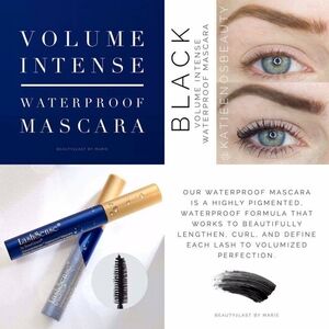 LipSense Black Mascara Dramatic Lengthening Volumizing